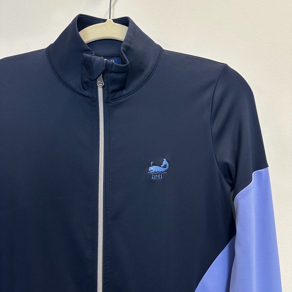 Polo Ralph Lauren Performance Blue Wicking Golf Jacket - Picture 3 of 16